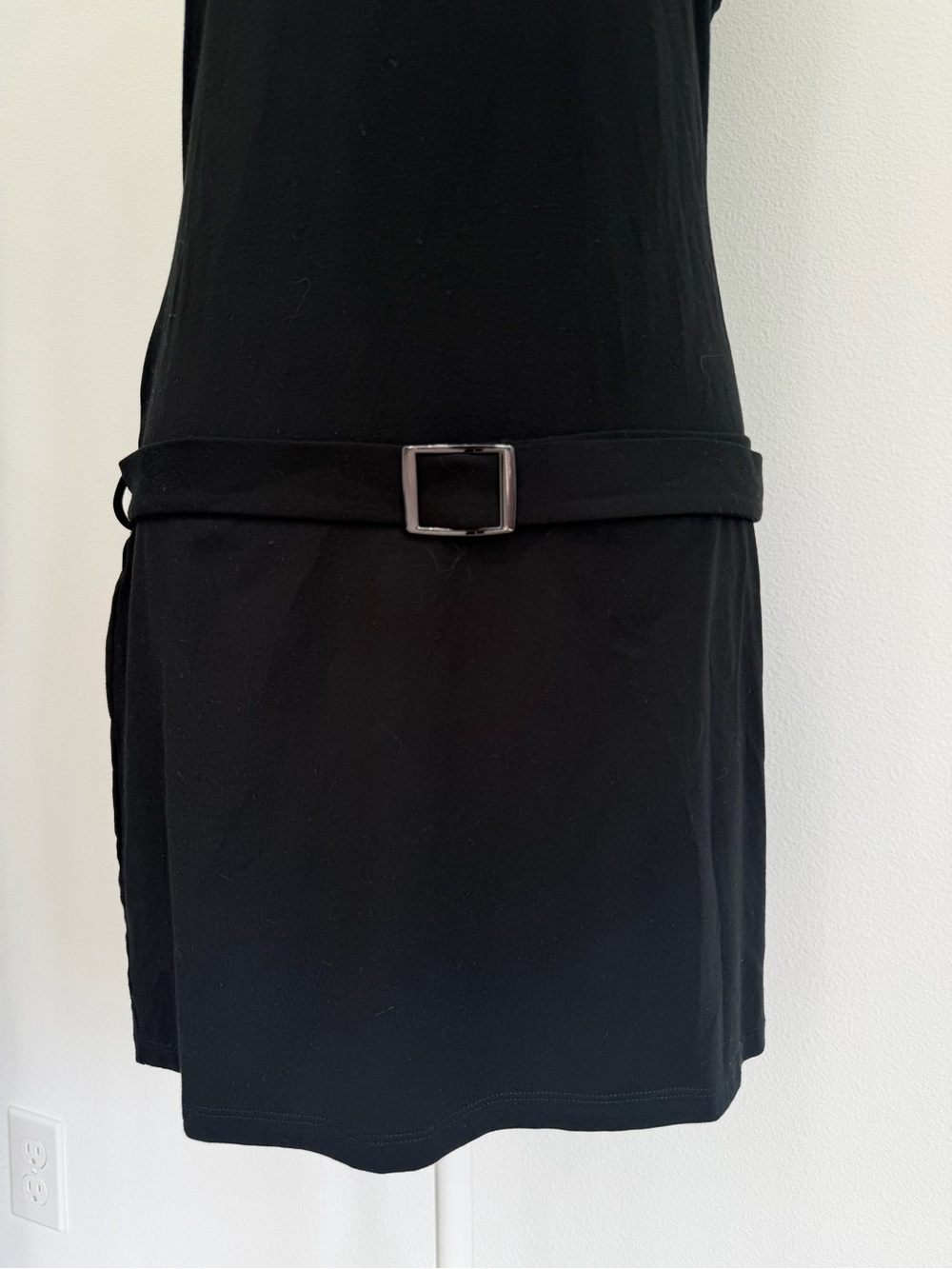 Reformation Jemma Belted Mini Dress Minimalist Quiet Luxury Date Night  Size L - Picture 8 of 10